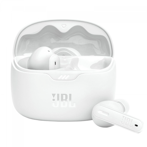 JBL Tune Beam True Wireless Noise Cancelling Earbuds (White)